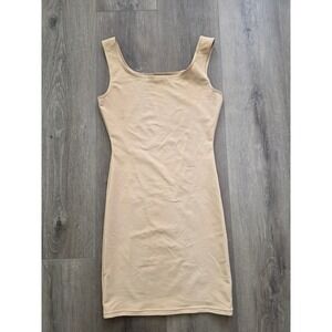 Maidenform Women's Size Large Nude Shaping‎ Slimming Shapewear Slip Dress